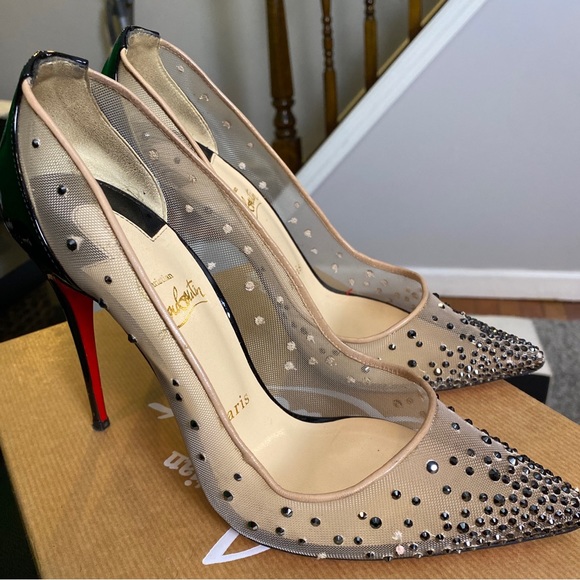 Christian Louboutin Shoes - COPY - CHRISTIAN LOUBOUTIN Follies Strass Size 38